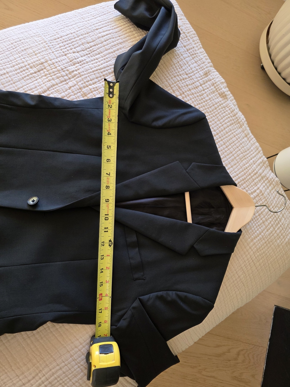 Theory Black Blazer 38R